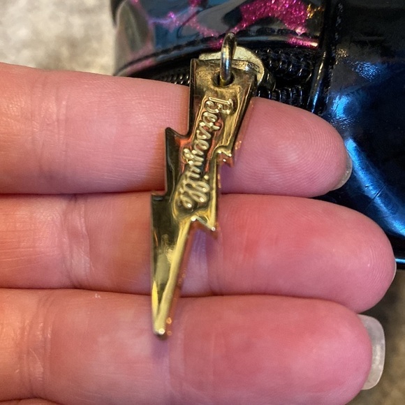 Betsy Johnson Betsyville Pink Cheetah Print Make Up Bag Cosmetic Case - Picture 4 of 8